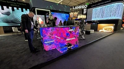 LAMPRO Shines at ISE 2025, Showcasing Cutting-Edge LED Innovations