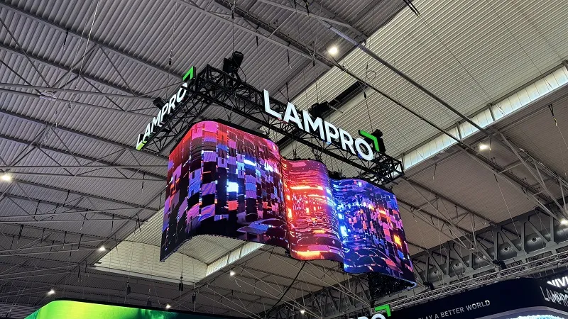 LAMPRO Shines at ISE 2025, Showcasing Cutting-Edge LED Innovations