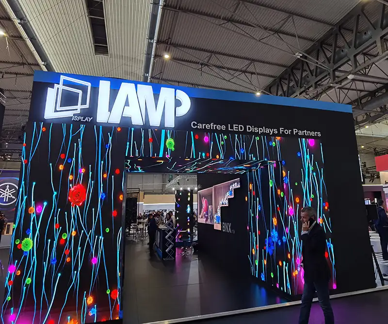 LAMP courted attention for its double award-winning RN Series at this year's ISE Barcelona