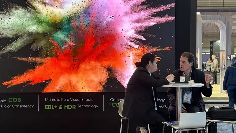 LAMPRO Shines at ISE 2025, Showcasing Cutting-Edge LED Innovations