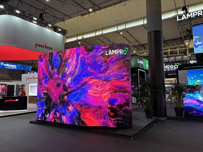 LAMPRO Shines at ISE 2025, Showcasing Cutting-Edge LED Innovations