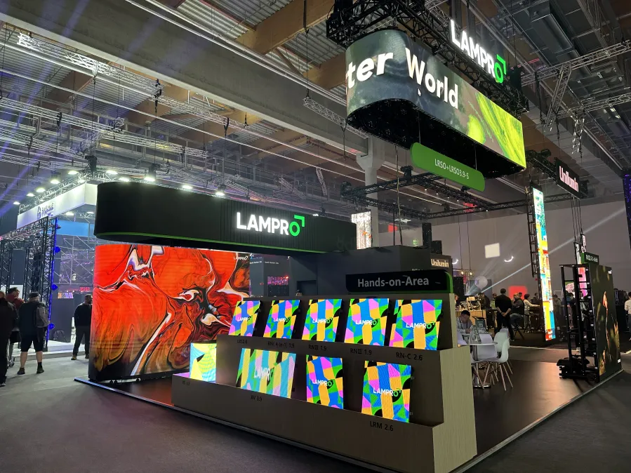 LAMPRO Showcases Next-Gen Rental LED Displays at Prolight+Sound 2025