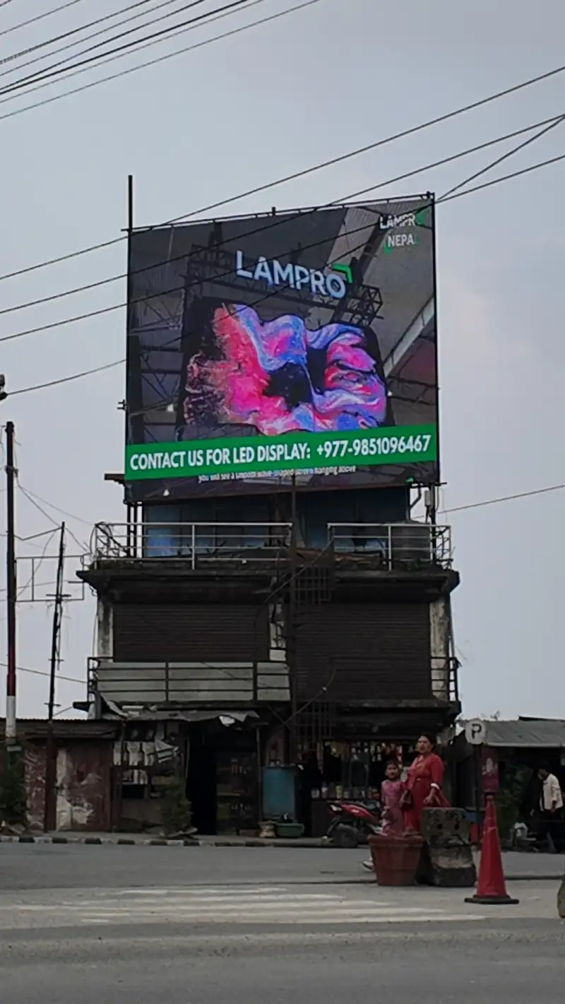 LDT8, Outdoor LED Billboard in Nagdhunga, Nepal