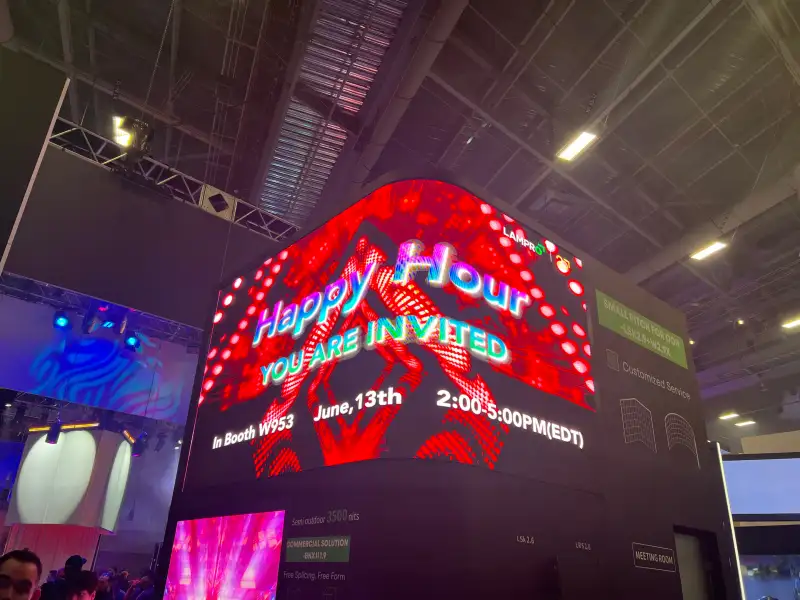 LAMPRO Shined at InfoComm USA 2024 with Innovative LED Products