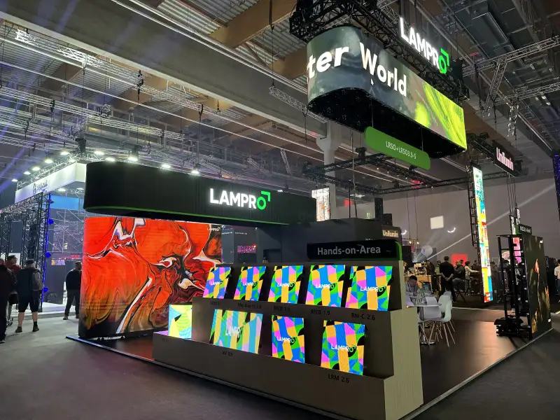 LAMPRO Showcases Next-Gen Rental LED Displays at Prolight+Sound 2025