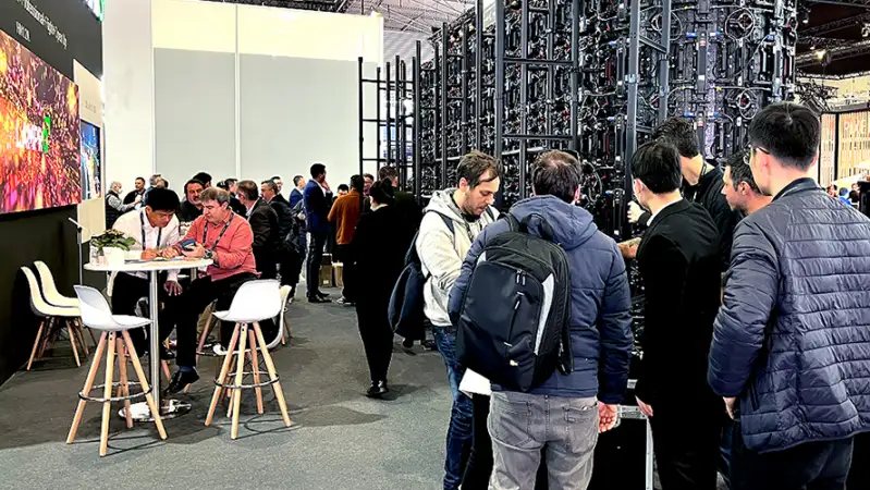New Image! LAMPRO Officially Accomplished Brand Upgrade from LAMP at ISE 2023