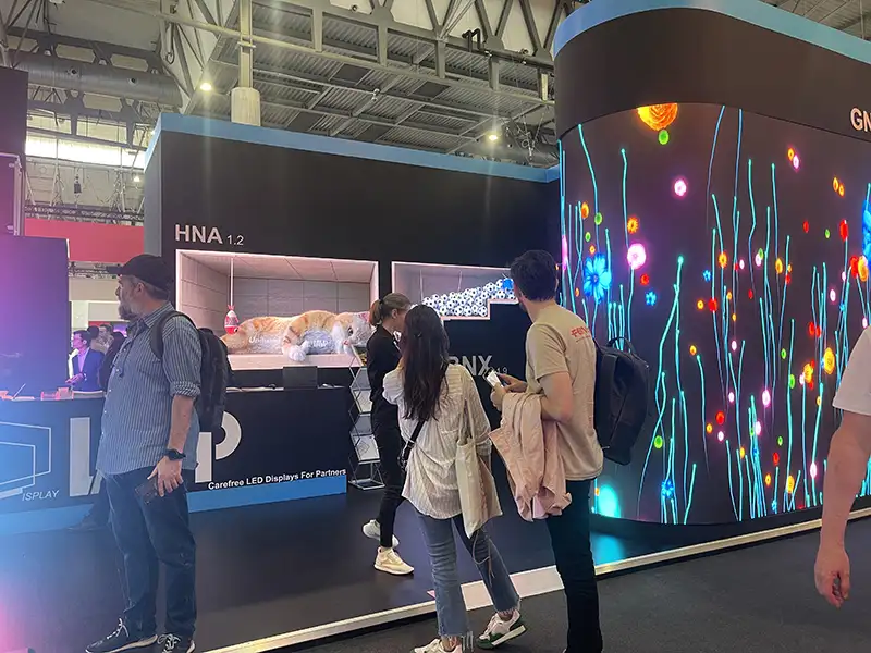 LAMP courted attention for its double award-winning RN Series at this year's ISE Barcelona