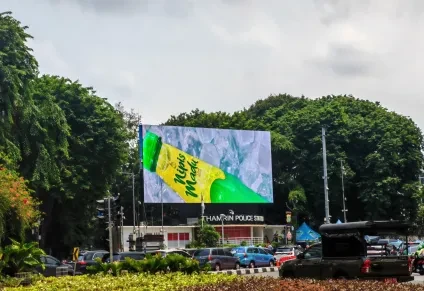 200SQM DOOH in Jakarta, Indonesia