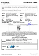 ETL Certificate