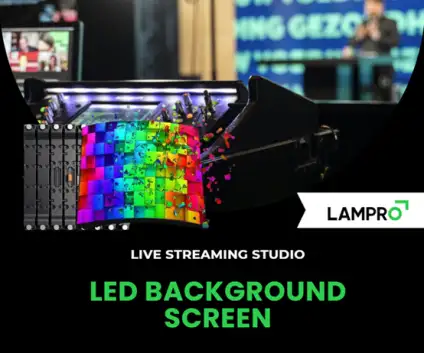 Best LED Background Screen for Live Streaming Studio