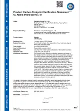 BNX product carbon footprint