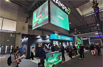 A Stunning Beginning of LAMPRO’s 20th Year at ISE 2024